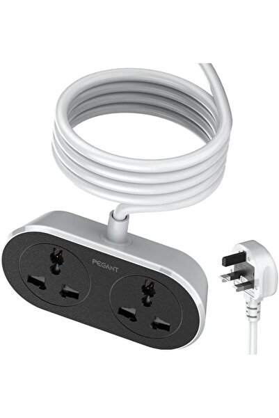 GENERAL 5m Universal Power Extension Cord, 1 Way 1 Socket, 2500W 1-Outlet Pow...