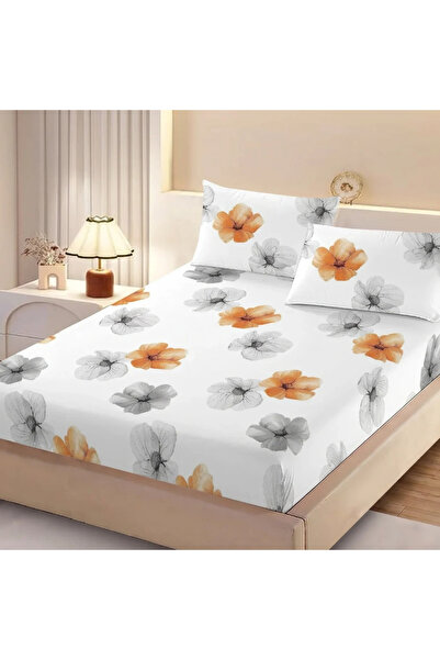 TextiLici Set Husă de pat cu elastic, FixOnBed, 160 x 200 cm, bumbac, 2 fete ...