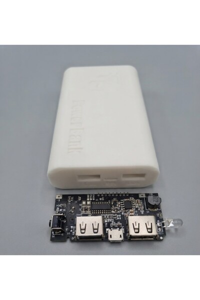 gözeler Powerbank Yapım Seti - Çift USB Çıkışlı Şarj Modülü ve 3D Yazıcı Bask...