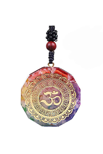 craftmystic Pandantiv orgonit pentru curatarea si activarea chakrelor cu cris...