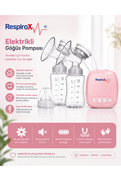 Genel Markalar RESPİROX Elektrikli Süt Pompası