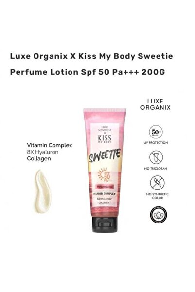 LUXE ORGANIX Kiss My Body Sweetie SPF50 PA+++ Vitamin Complex: Glowing, Protected Skin