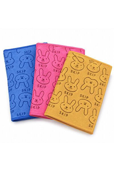 Generic Brand Microfiber Towel with Rabbit Pattern - Random Color