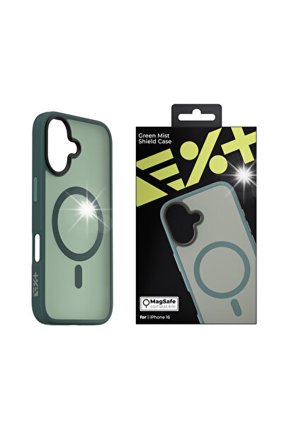 NEXT ONE Husă verde Mist Shield MagSafe pentru iPhone 16