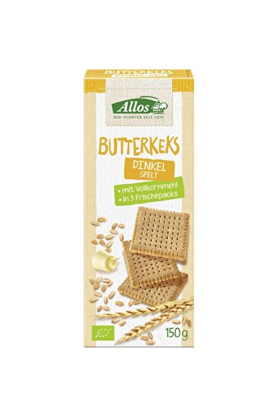 Allos Biscuiti din spelta unt si miere,