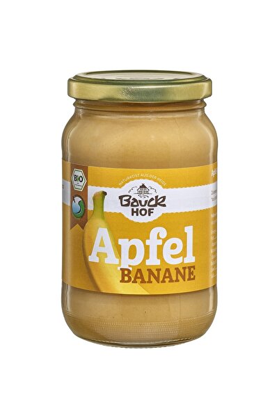 Bauckhof Piure organic de mere și banane, 360g