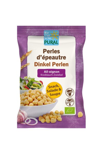 Pural Crutoane din spelt cu usturoi și ceapă bio, 125g