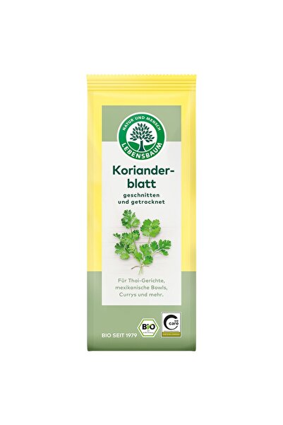 Lebensbaum Frunze de coriandru uscate, tocate, bio, 12,5g