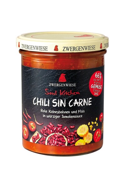 Zwergenwiese Sos de chili organic, fără gluten, din soia, 370g