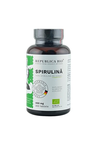 Republica BIO Spirulina 300 comprimate organice, 120g
