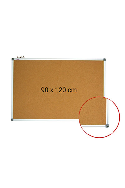Optima Cork Board With Aluminum Frame, 90 X 120 Cm, Display Systems