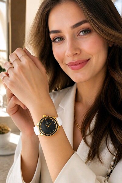Monalisa Home Premium Leather Strap Watch