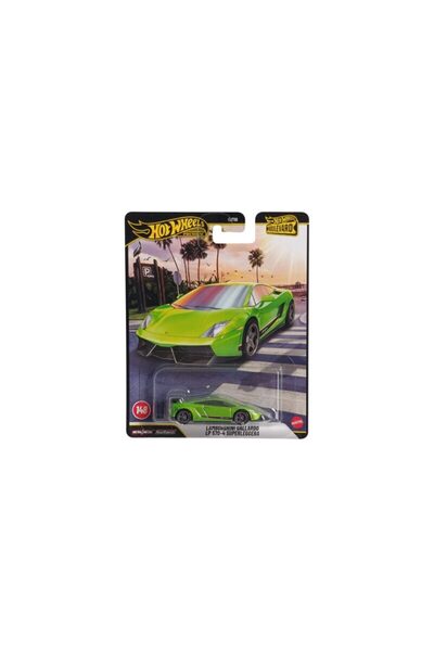 HOT WHEELS Model auto Lamborghini Gallardo LP 570-4 Superleggera verde, scară...