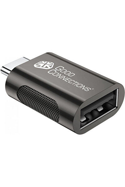 Good Connections Μετατροπέας USB-C αρσενικό σε USB-A θηλυκό Γκρι 1 τεμάχιο US...