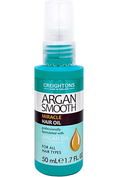 CREIGHTONS Argan Silk Intense Hydration Miracle Hair Oil (50ml) - Infused wit...