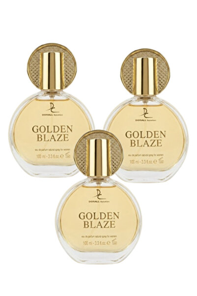 DORALL COLLECTION 3 قطع من عطر جولدن بليز 100 مل
