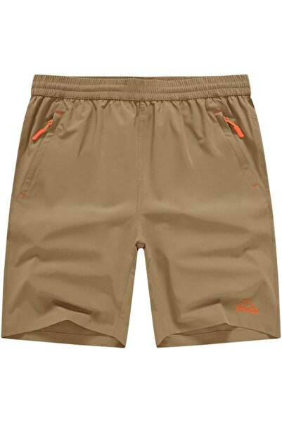 TBMPOY Men's Running Shorts Quick Dry Gym Outdoor Sports Zipper Pockets | 3 Z...