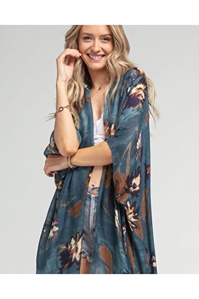 Moss Rose Women's Beach Cover up Swimsuit Kimono Cardigan with Bohemian Flora...