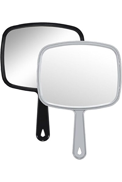GENERAL PROTECLE Hand Mirror, 10.3" L x 7.4" W Salon Barber Hairdressing Hand...