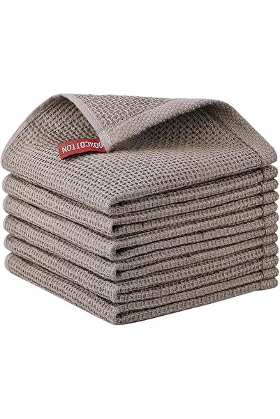 Nialnant 6 Pack Kitchen Towels and Dishcloths Sets,100% Cotton Soft Absorbent...