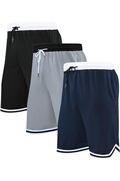 GENERAL OPALOS 2/3 Pack Active Athletic Shorts for Men, Basketball Shorts wit...