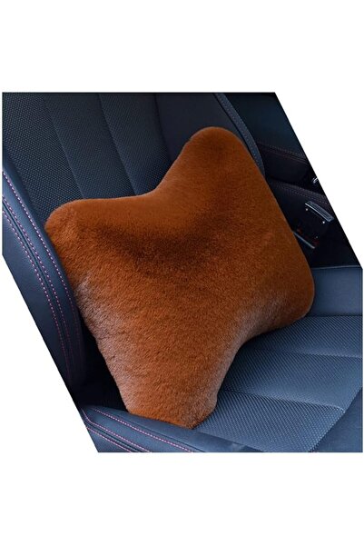 Bowang pillows standard Anti-hair Loss Car Headrest Pillow Plush Thickened Ca...