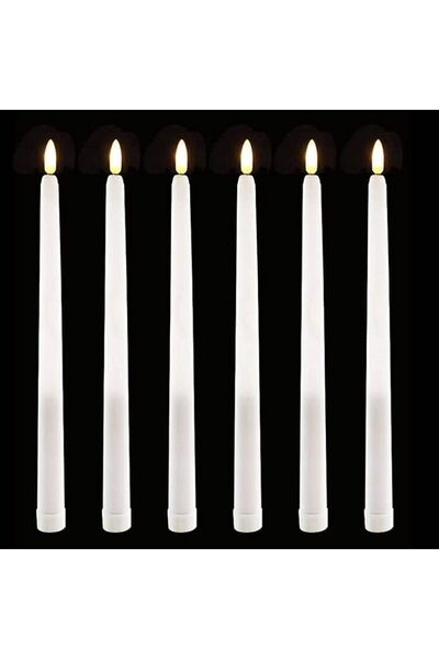 EXCEFORE LED Taper Candles with Remote, 6 Pcs 28cm Long LED Flameless Flicker...
