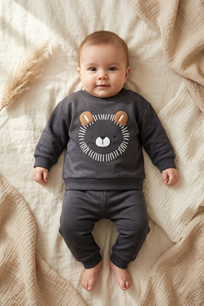 Babydonat طقم بدلة رياضية للأطفال الأولاد من ليو كومفورت مصنوع من القطن بنسبة...