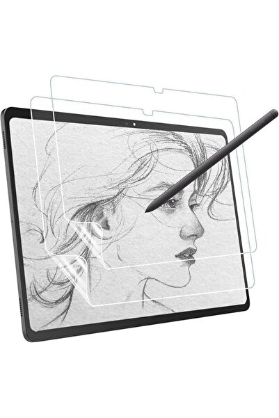 AZISEN (قطعتان) متوافق مع سامسونج جالاكسي تاب إس 9+ بلس 5 جي 12.4 بوصة واقي ش...