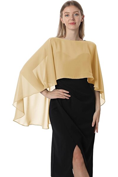 GENERAL womens Chiffon Cape001 Pashmina Shawl