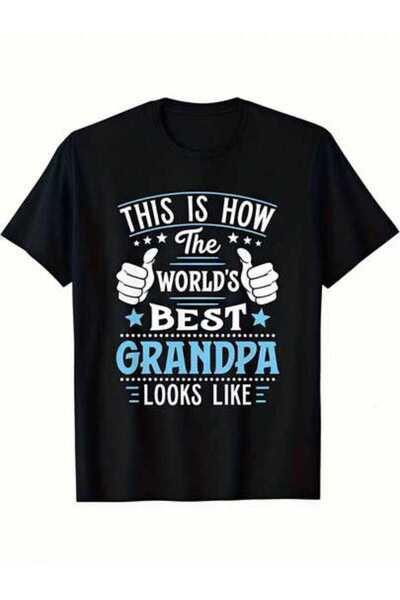 23ERVA Men's Summer Outfits, World's Best Text Theme T-Shirts, Funny Vintage ...