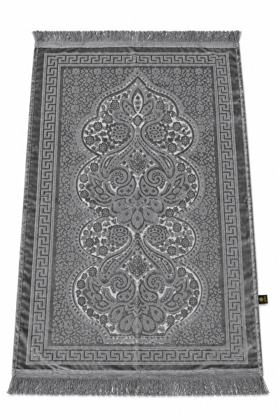 ULTRA MODERN Luxury Embossed Silk Prayer Rug
