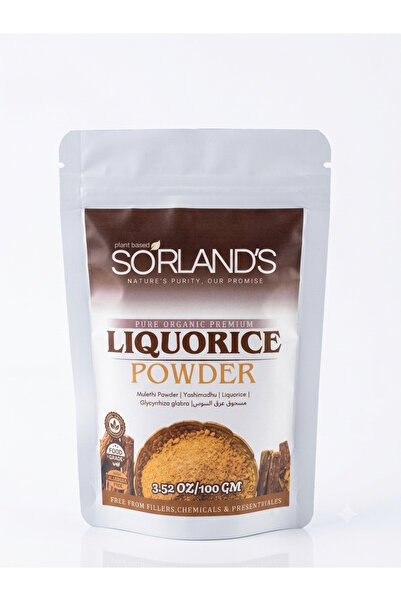 SORLAND Liquorice powder 100gm (mulethi powder/yashimadhu/erattimadhuram)