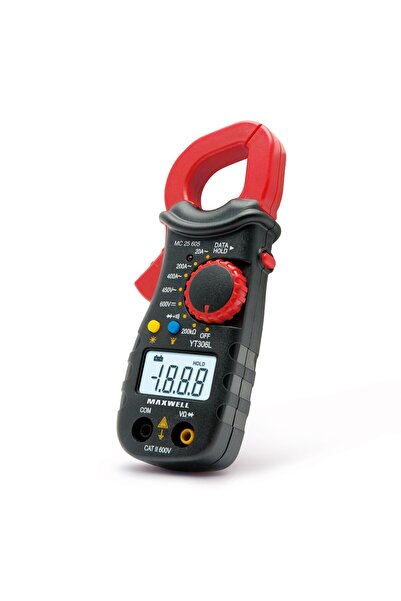 Alista Home Ψηφιακό αμπεροτσιμπίδα 400Α, 600V, αντίσταση, δοκιμή διόδου, συνέ...