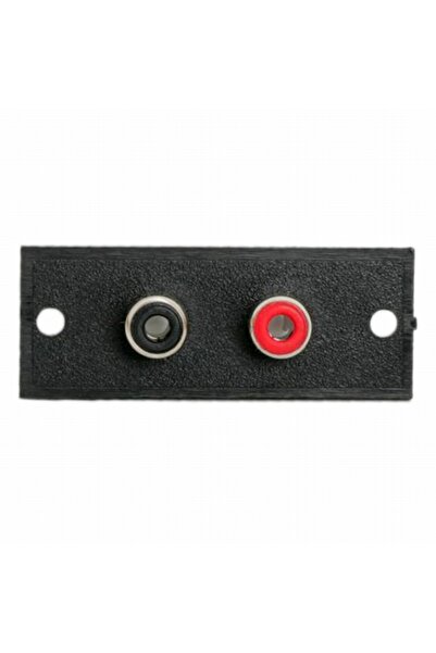 Alista Home Dual RCA Terminal Red/Black for Audio, 2 RCA Sockets for Mounting...