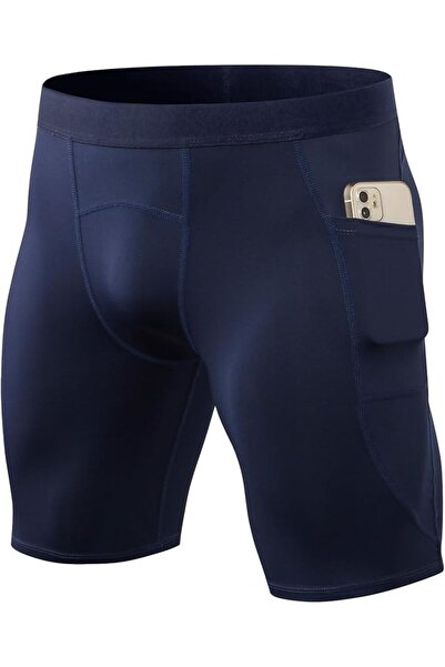 GENERAL SPVISE Compression Shorts Men Spandex Sports Shorts Workout Running G...