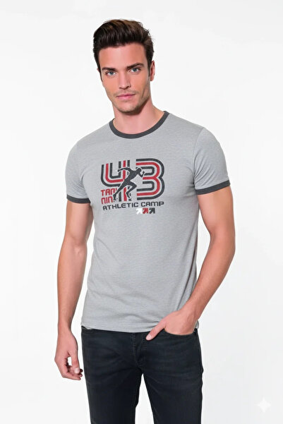 Mariposa Secret Men's 43 Printed T-Shirt 1038 Gray m