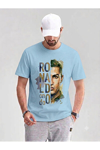 VODEXA Unisex Oversize Tennis Printed T-Shirt 100% Cotton R.Naldo Themed Comf...