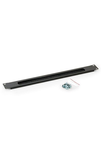TRITON Tritin 19" 1U Cable Management Panel with Brush, RAL 7035