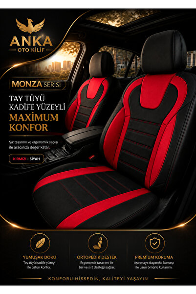 Anka Honda Civic FC5 Uyumlu Premium -TAM SET- Oto koltuk kılıfı