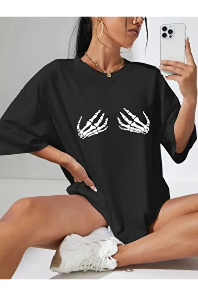 Generic Brand Women's Printed T-Shirt Short Sleeve Crew Neck Oversize Comfort...