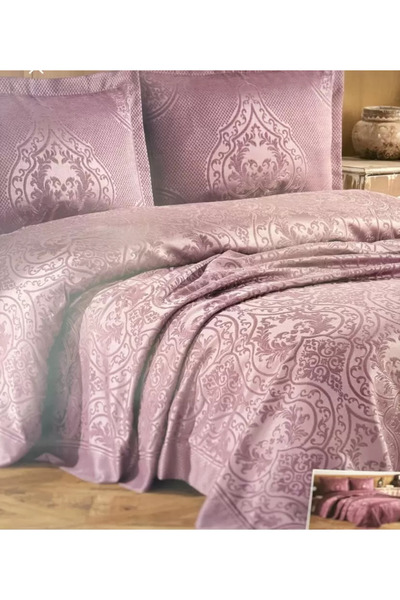 Ceki Home 3 Piece Bedding Set Double Luxury Bedspread Dowry Bedroom Set Decor...