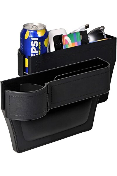 AZONEE Car Seat Gap Filler Organizer, 2 Pack Multifunctional Car Seat Organiz...