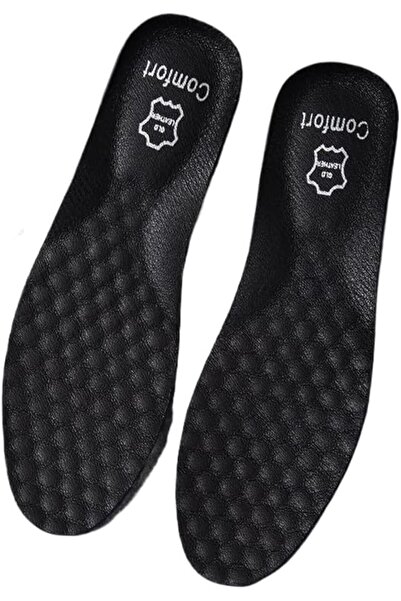 GENERAL Memory Foam Insoles for Women Men,Natural Leather Insoles for Dress S...
