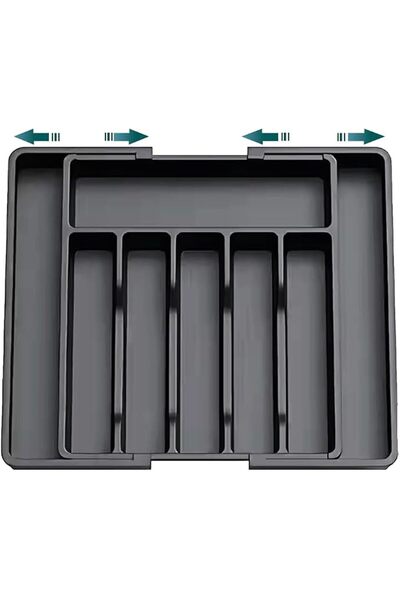 Generic Expandable Silverware Drawer Organizer – Adjustable BPA-Free Cutlery ...