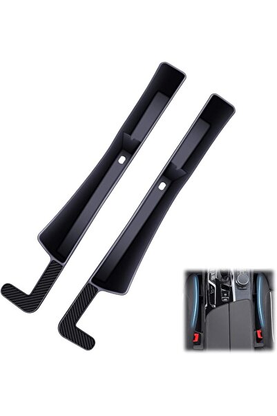 GENERAL 2PCS Car Seat Gap Filler Organizer,Multifunctional Car Gap Fillers wi...