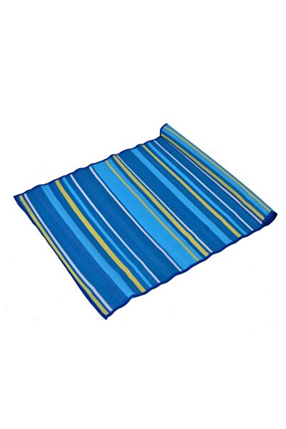 OEM Beach Mat Rola Bleu with Ciel Stripes 180x72cm