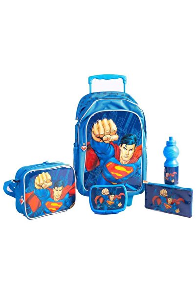 Generic Brand Cute Cartoon Design 4 Pieces Set Primary Student School Bag Bac...
