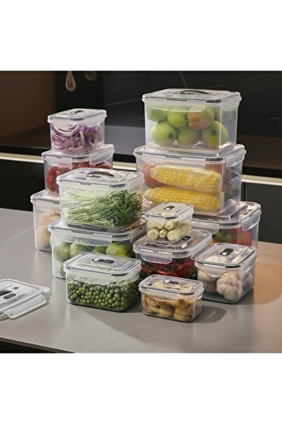 Generic YAH Prestigious Kitchen Storage Containers Set with Smart Handles/Top...