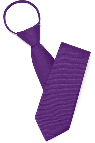 GENERAL Puistr Pre Tied Adjustable Zipper Ties for Men 3.15" Womens Solid Col...
